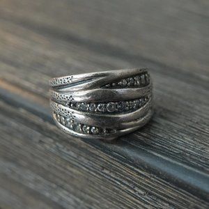 Silpada "Organics" Wave Ring